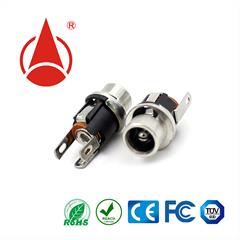 DC-025,DC母座，DC音叉插頭，插板母座，充電頭，DC plug,連接器，適配器插頭，端子，防水母座，DC插頭廠家