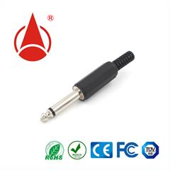 6.3耳機(jī)插頭組裝式,麥克風(fēng)插頭，音頻視頻插頭，音響,DC音叉插頭，DC母座，充電頭，DC plug,連接器，適配器插頭，端子，DC插頭廠家