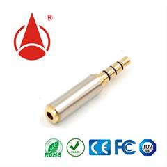 3.5四極公頭轉(zhuǎn)2.5四極母座，DC音叉插頭，DC母座，充電頭，DC plug,連接器，適配器插頭，端子，防水母座，DC插頭廠家