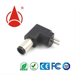 DC7406公頭轉(zhuǎn)2P插頭，DC音叉插頭，DC母座，充電頭，DC plug,連接器，適配器插頭，端子，防水母座，DC插頭廠家