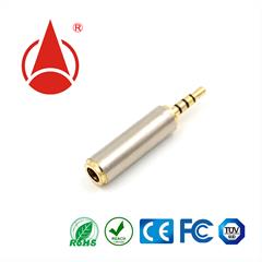 2.5四極公頭轉(zhuǎn)3.5四極母座，DC音叉插頭，DC母座，充電頭，DC plug,連接器，適配器插頭，端子，防水母座，DC插頭廠家